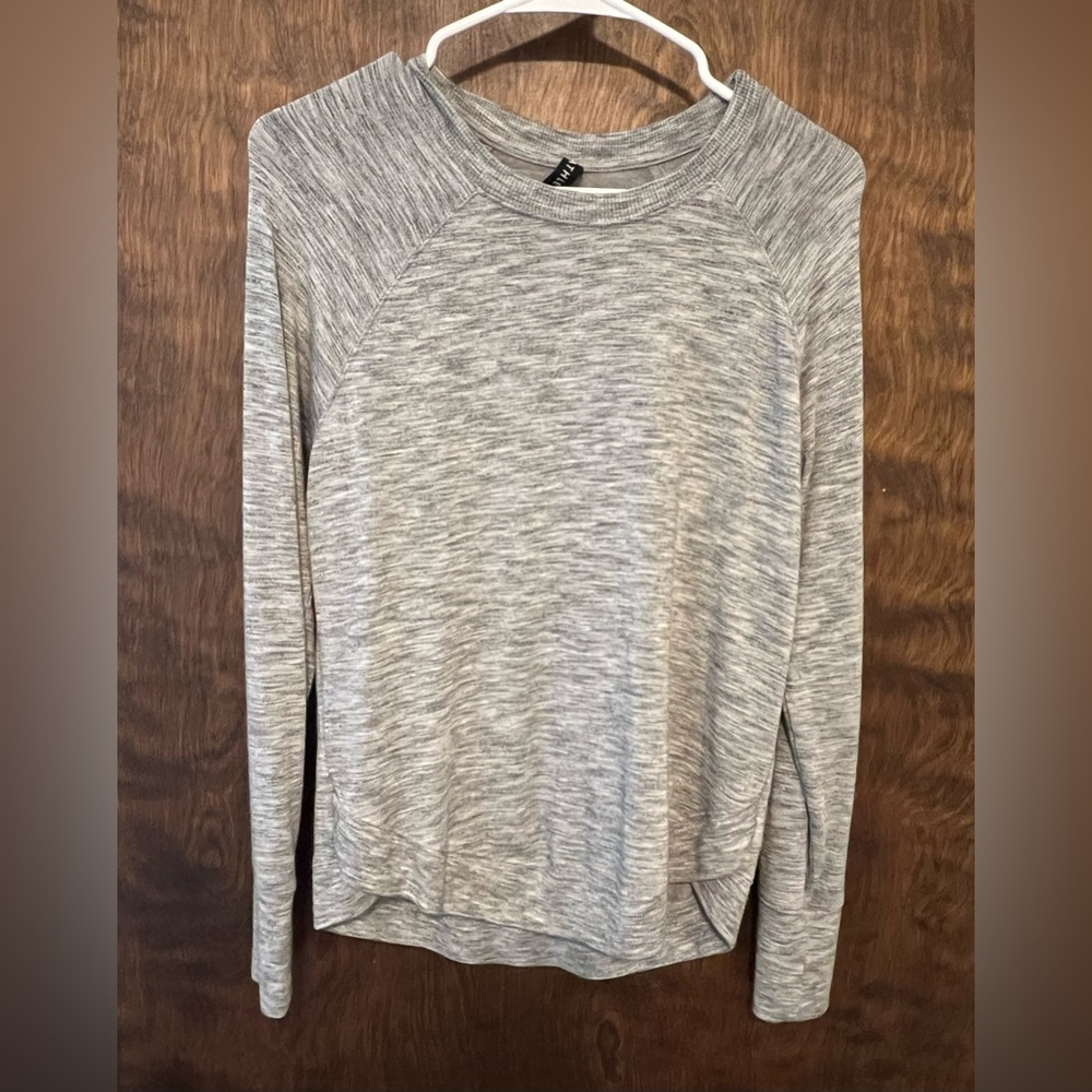 Athleta Mindset Sweatshirt Heather Gray Small - Picture 11 of 11